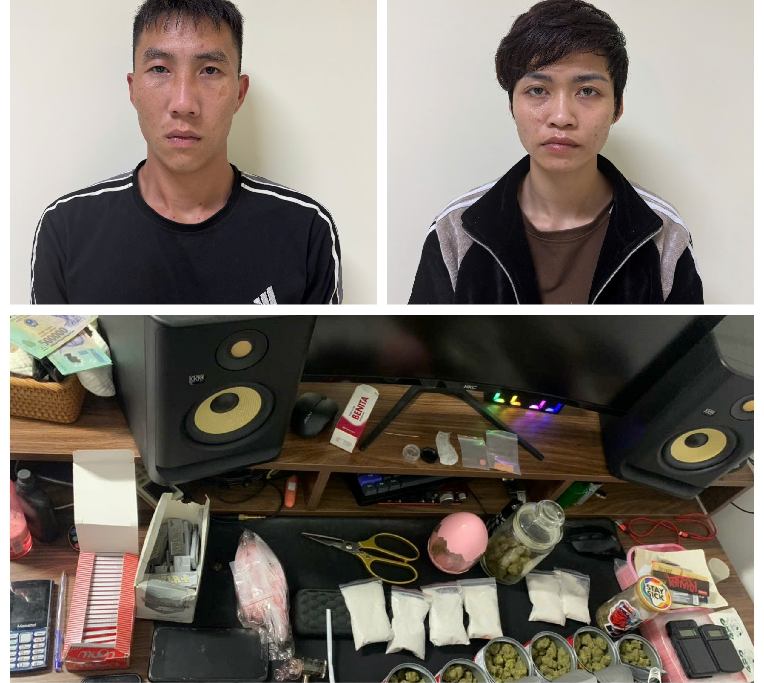 Bắt giữ 6 đối tượng liên quan tội phạm về ma túy